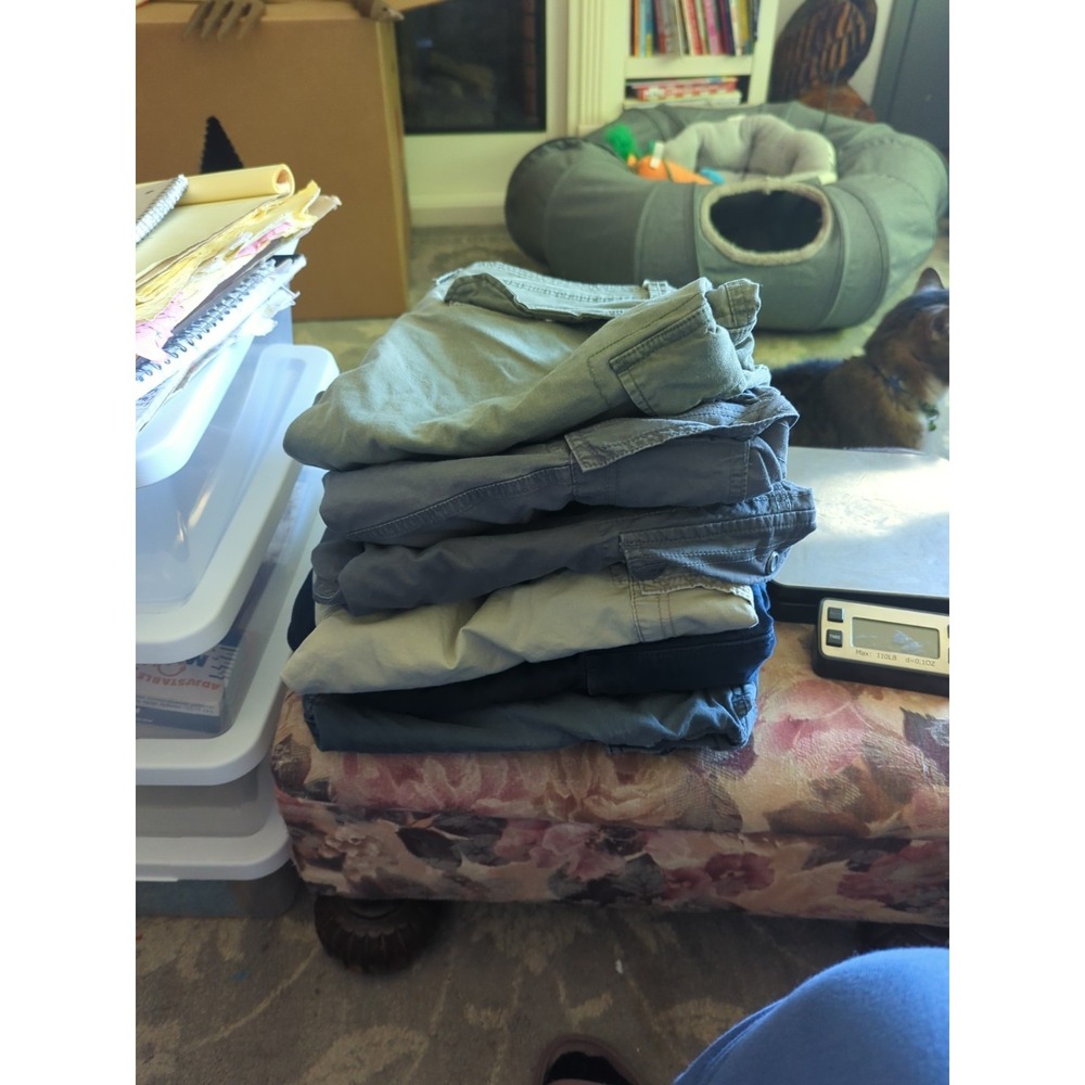 6 George Men's Cargo Shorts & Messagener Shorts Work Grungy